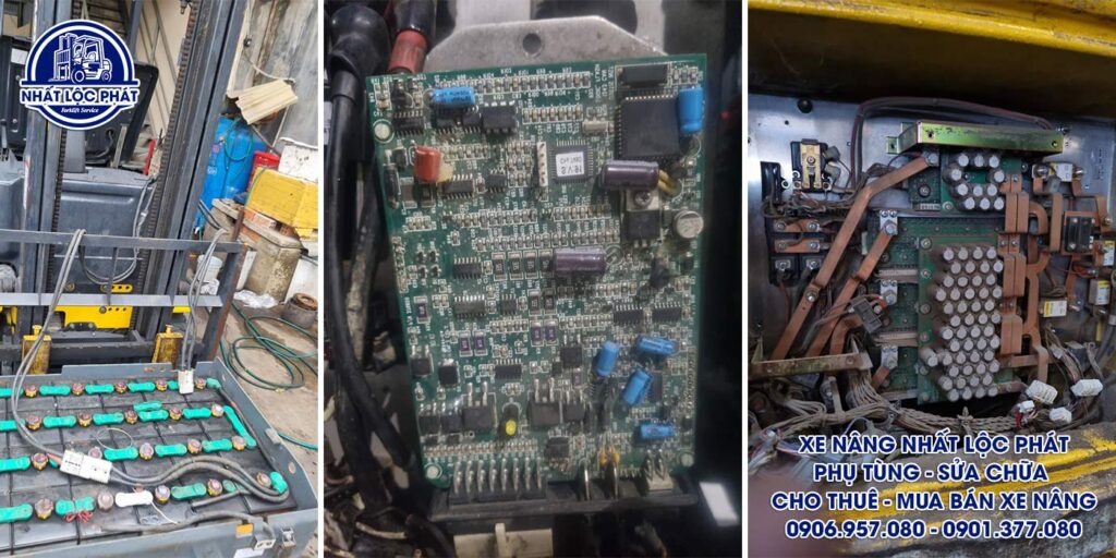 Thay thế phụ tùng xe nâng điện uy tín