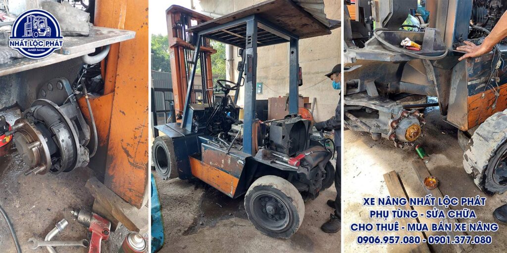 Phục hồi càng bánh xe nâng uy tín