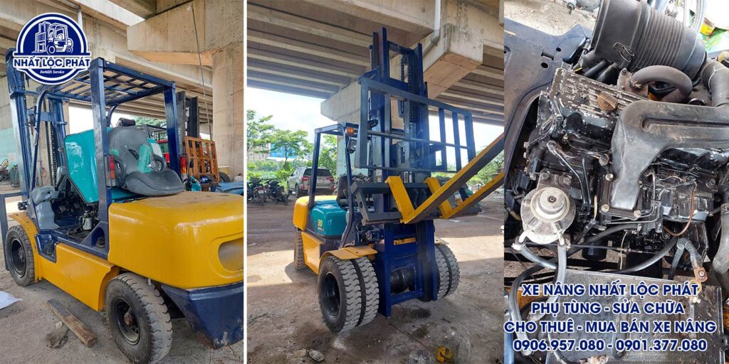 Thay thế linh kiện xe nâng chất lượng và chuyên nghiệp