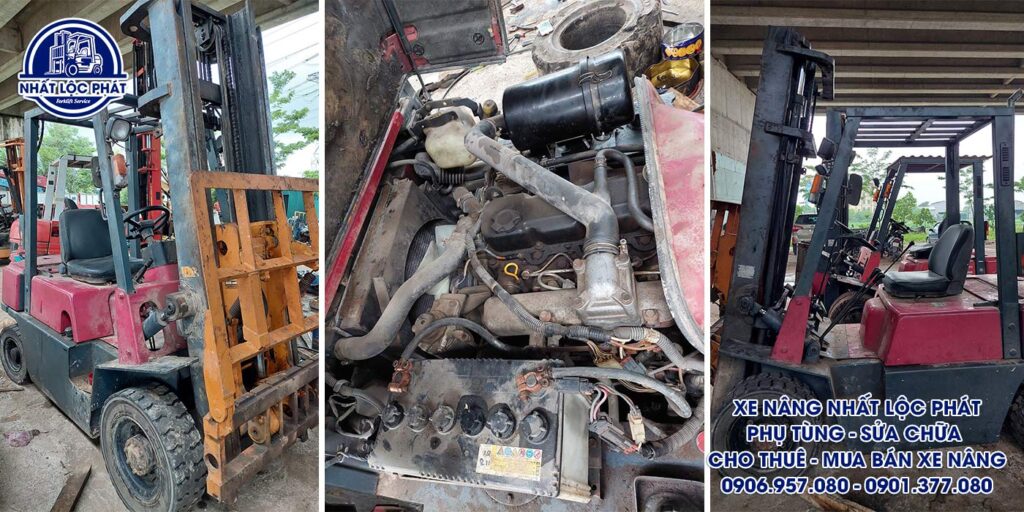 Xe đáp ứng nhu cầu vận chuyển và nâng hạ hàng hóa