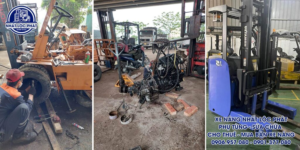 Sửa chữa xe nâng tin cây uy tín ở phường An Khánh