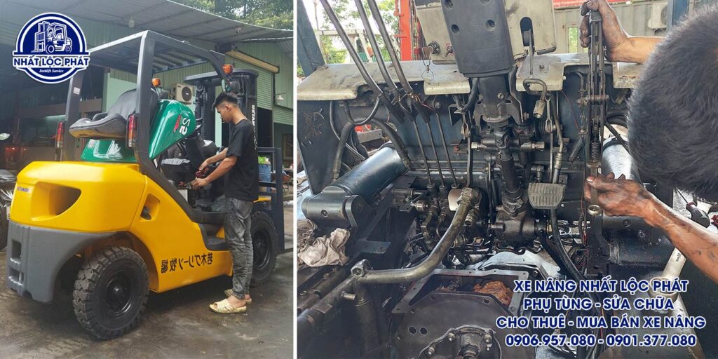 sửa chữa xe nâng an khánh