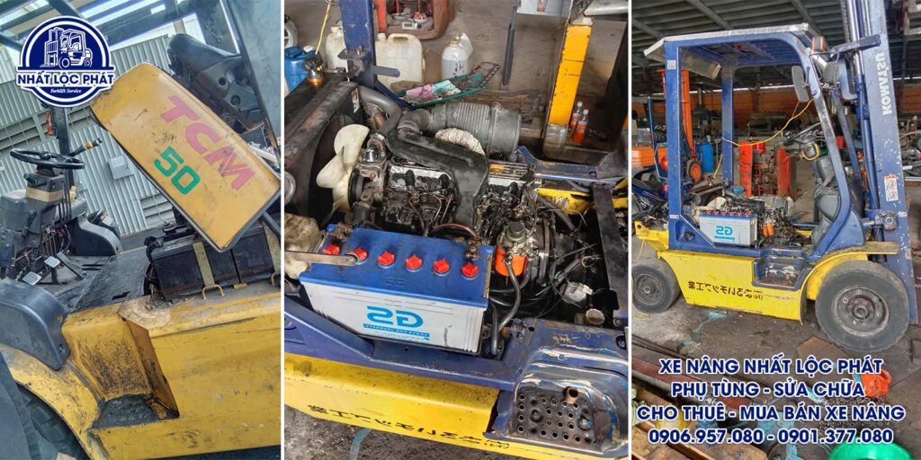 sửa chữa xe nâng hiệp bình