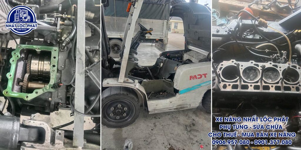 sửa chữa xe nâng hiệp bình