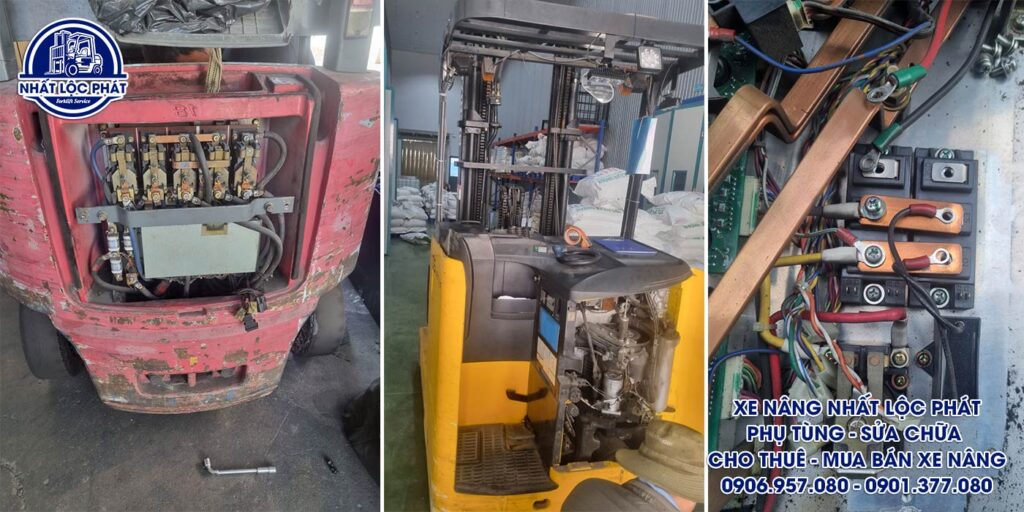 sửa chữa xe nâng hiệp bình