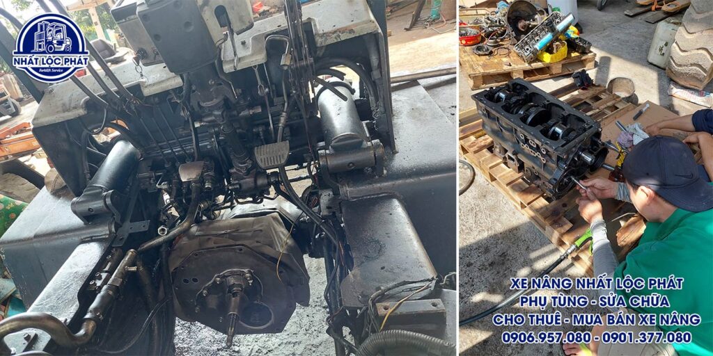 Khắc phục lỗi hỏng hóc động cơ và trục lái bánh xe