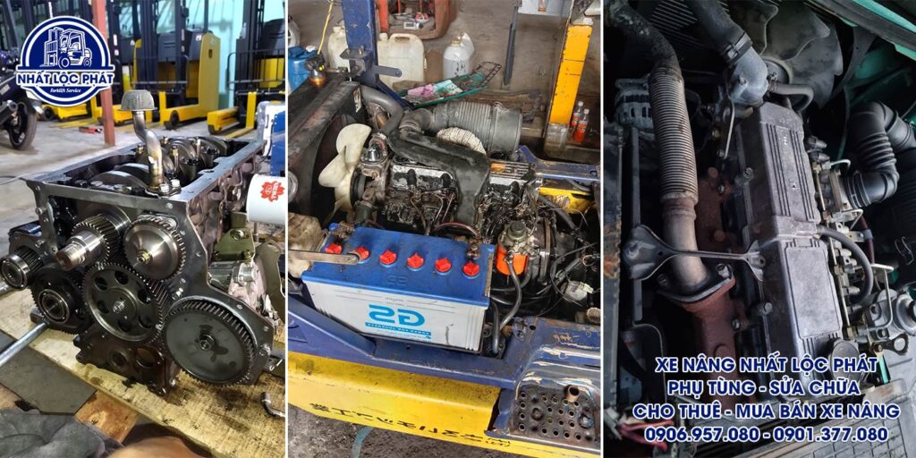 Đơn vị sửa chữa xe nâng của nhiều doanh nghiệp ở khu vực