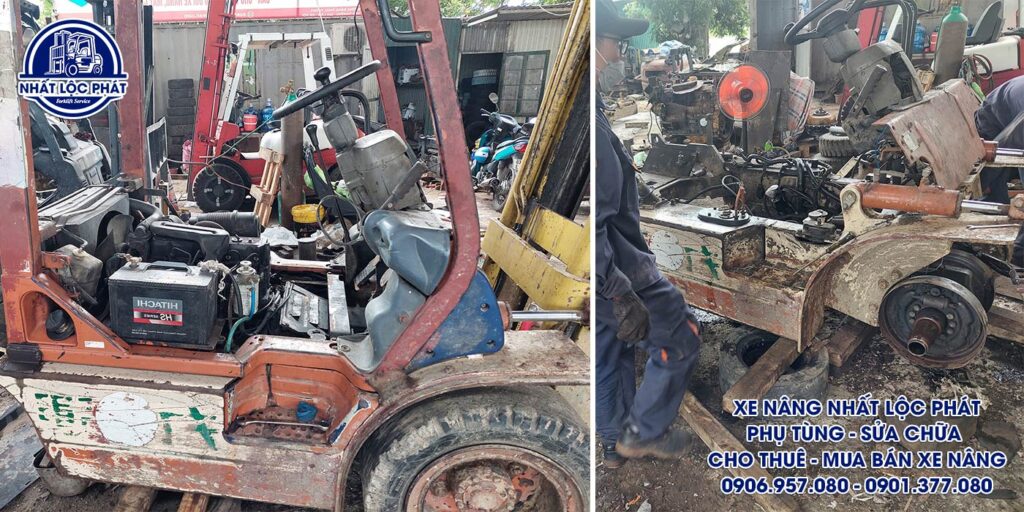 Công ty Nhất Lộc Phát sửa chữa xe nâng uy tín chuyên nghiệp