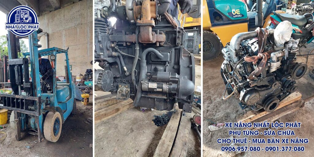 sửa chữa xe nâng linh xuân