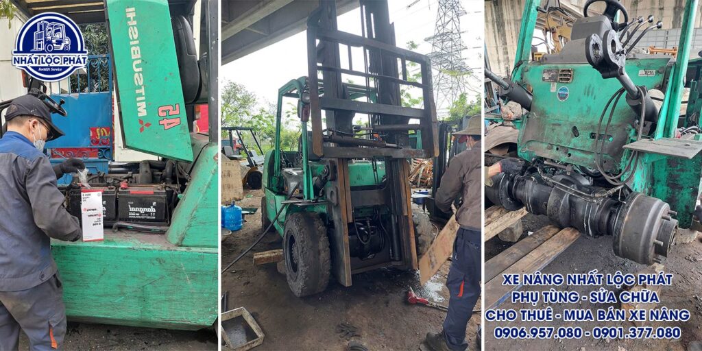 sửa chữa xe nâng linh xuân