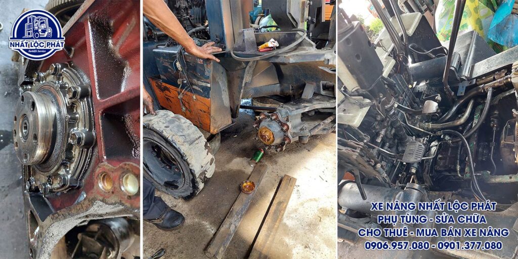 Chí phí sửa chữa xe nâng minh bạch và rõ ràng