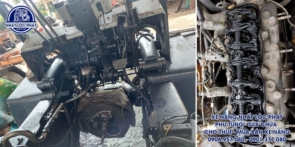 Kỹ thuật viên sửa chữa xe nâng giàu kinh nghiệm và chuyên môn