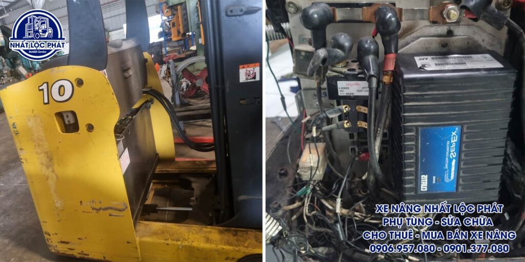 Khắc phục lỗi hỏng hóc xe nâng điện uy tín