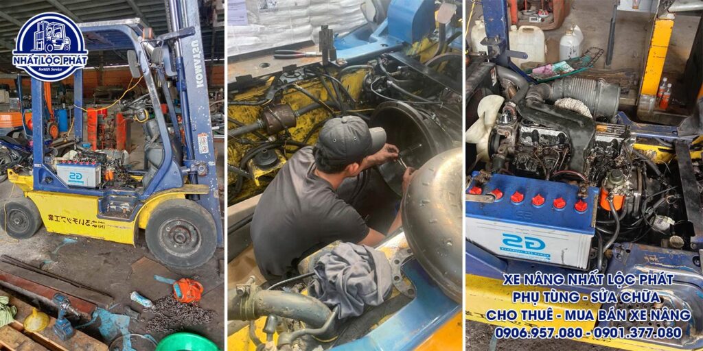 Giá cả sửa chữa xe nâng và tối ưu chi phí cho các doanh nghiệp