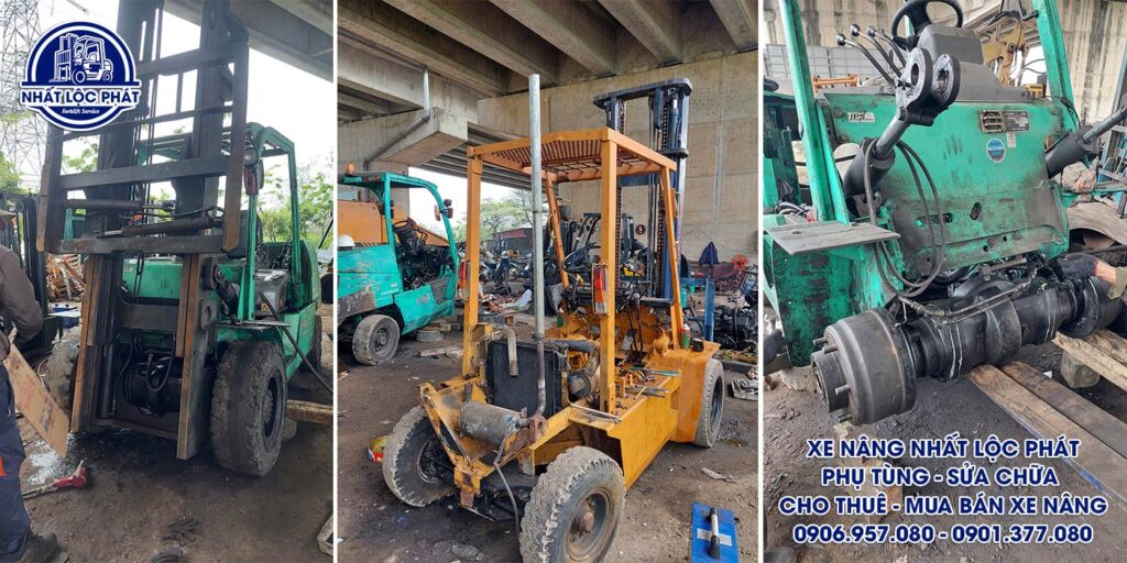sửa chữa xe nâng long trường