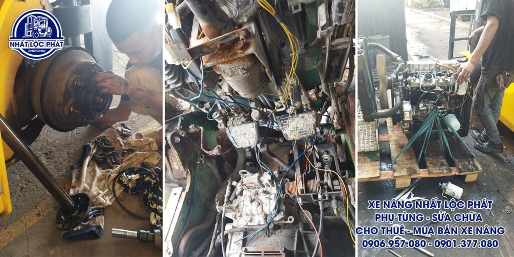 Kỹ thuật sxe nâng đa dạng với linh kiện phụ tùng chất lượng