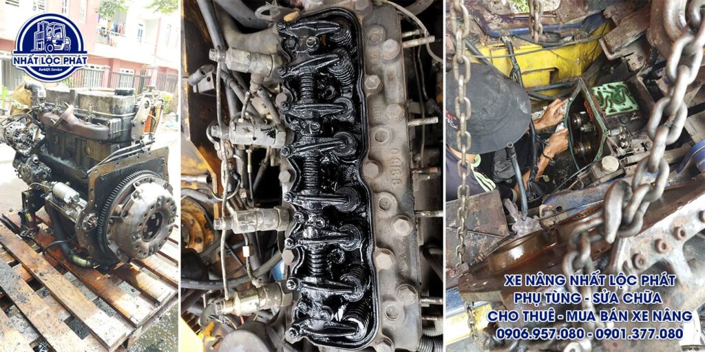 Trang thiết bị hiện đại và sửa chữa xe nâng tận nơi