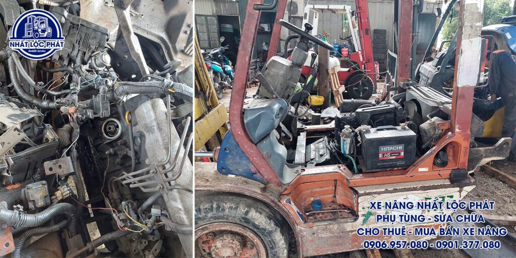 sửa chữa xe nâng phước long