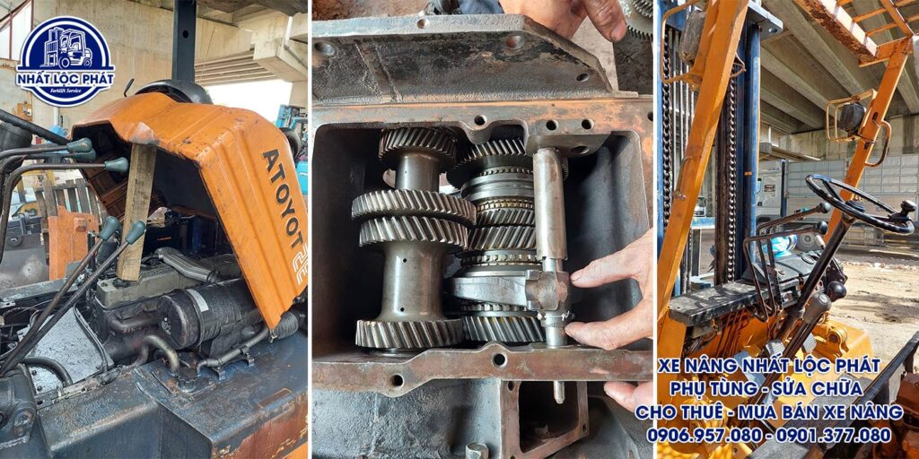 sửa chữa xe nâng phước long