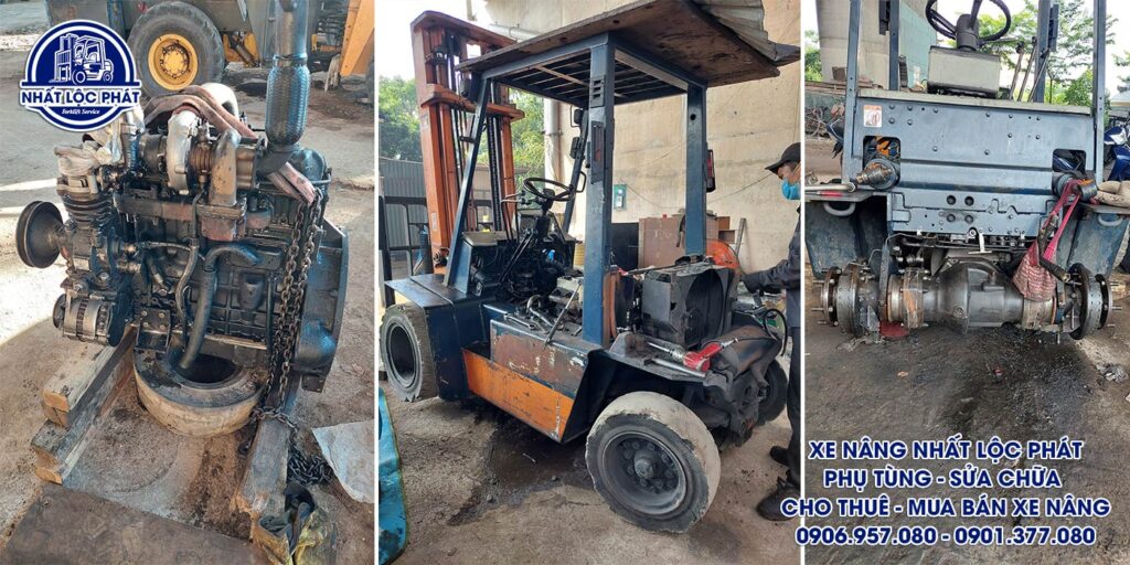sửa chữa xe nâng phước long