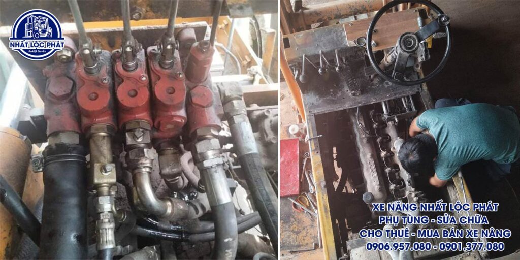 Sửa chữa xe nâng Bình Dương uy tín giá trọn gói