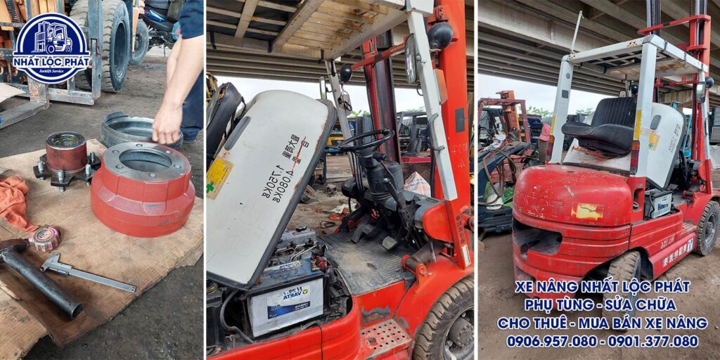 sửa chữa xe nâng bình dương