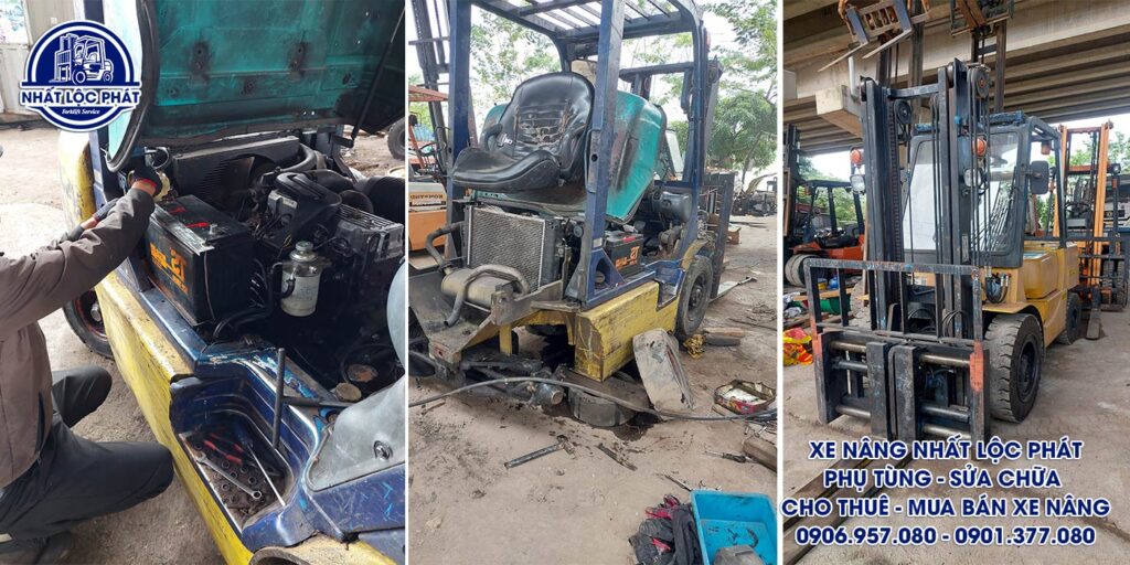 sửa chữa xe nâng bình dương