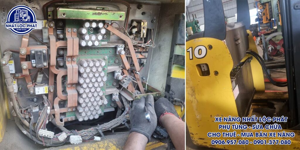 Kỹ sư sửa chữa xe nâng điện chuyên nghiệp uy tín