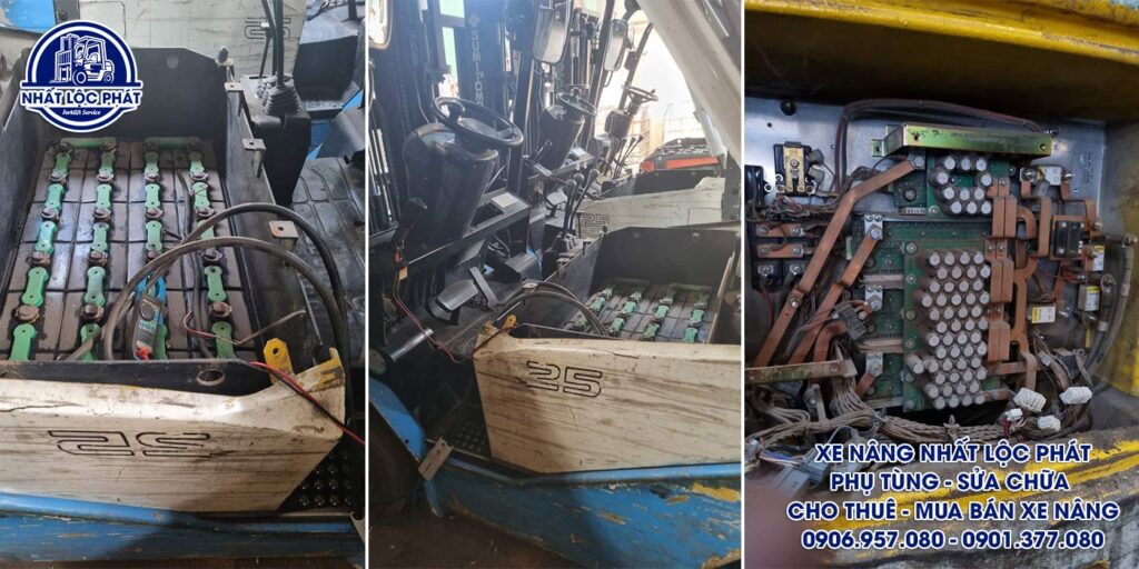 Kỹ thuật viên am hiểu và điều khiển điển tử cho xe nâng chất lượng đảm bảo vận hành xe an toàn