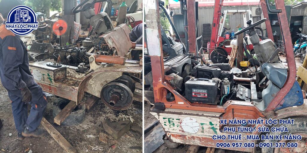sửa chữa xe nâng tam bình