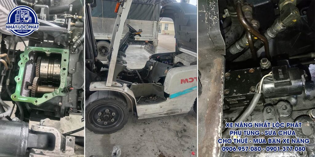 Khắc phục lỗi hư hỏng của xe nâng tận nơi