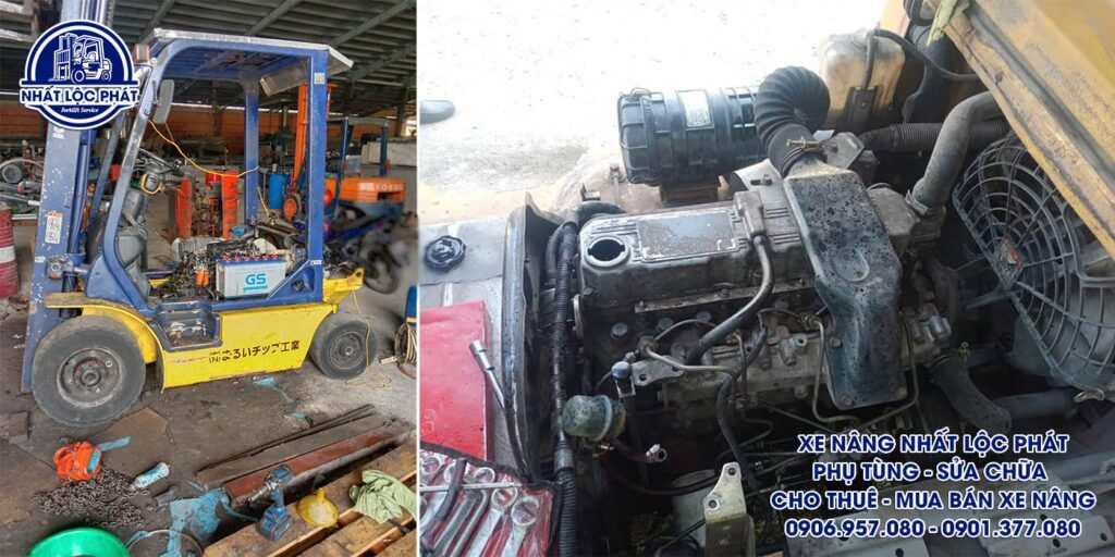 Tu sửa xe nâng chuyên nghiệp qua nhiều dự án ở phường Tam Bình