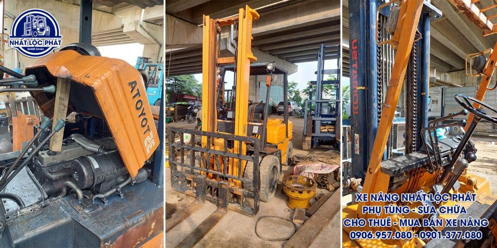 Thay thế phụ tùng xe nâng và đảm bảo vận hành tốt bằng quy trình sửa chữa xe chuyên nghiệp