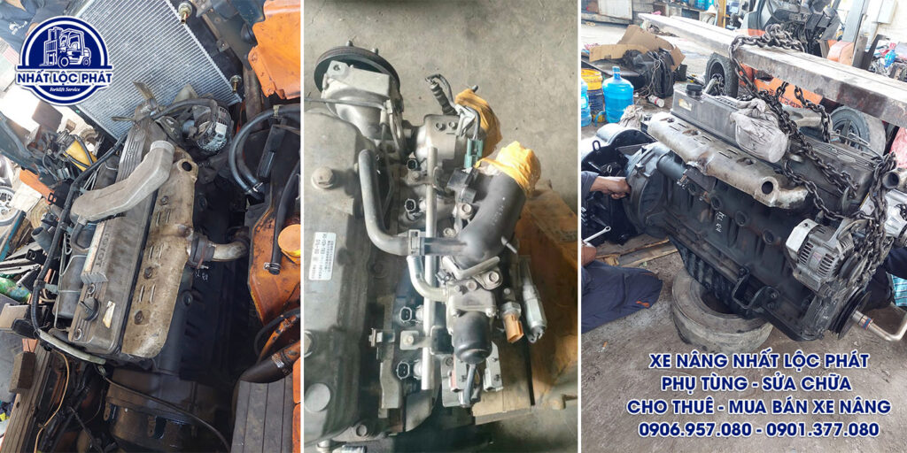 Khắc phục lỗi hỏng hóc của động cơ xe nâng
