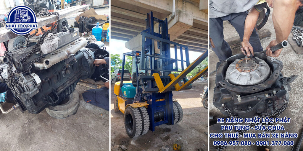 Khắc phục lỗi hỏng hóc động cơ của xe nâng