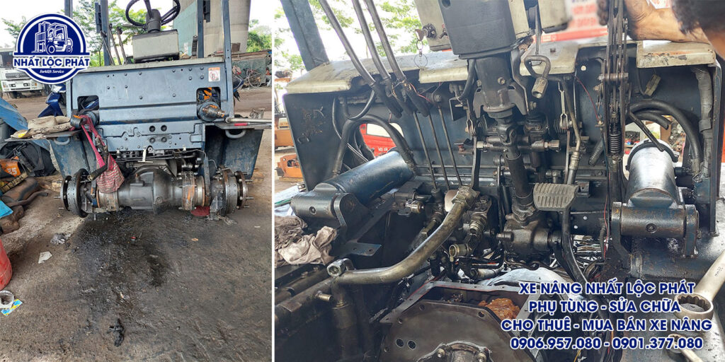 Phục hồi động cơ và càng bánh xe