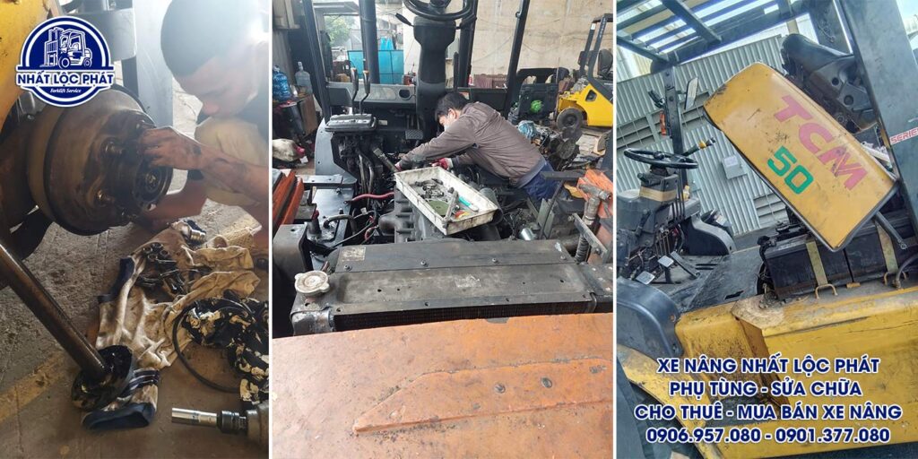 Phục hồi xe nâng dầu uy tín chuyên nghiệp