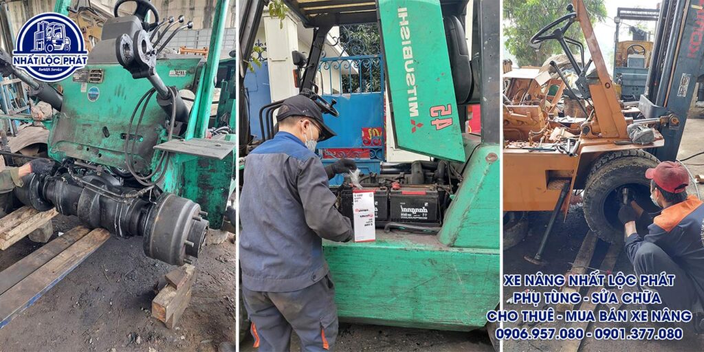 Sửa chữa xe nâng hợp lý và báo giá rõ ràng