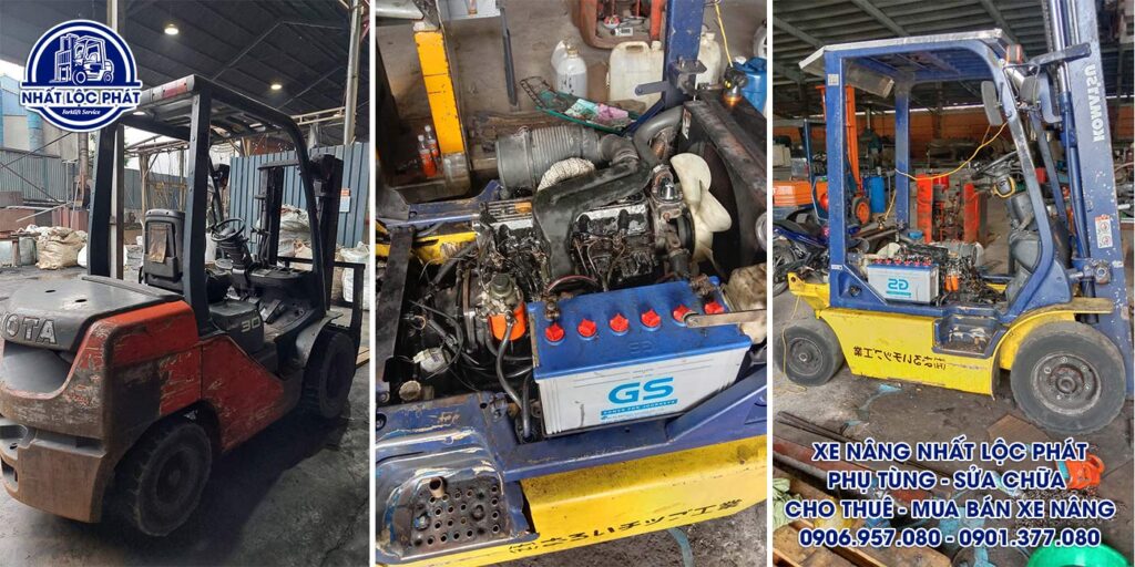 Sửa chữa xe nâng chuyên nghiệp uy tín ở Bà Điểm
