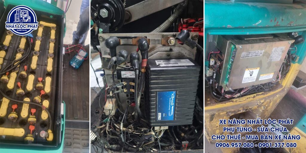 Phục hồi lỗi linh kiện xe nâng điện giá tốt