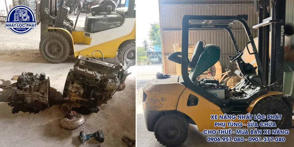 Sửa chữa xe nâng uy tín chuyên nghiệp ở Bà Điểm