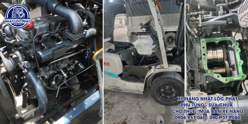 Tu sửa xe nâng xăng chất lượng