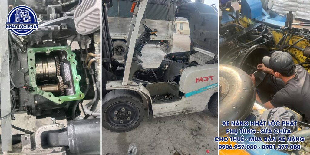 sửa chữa xe nâng bình hưng