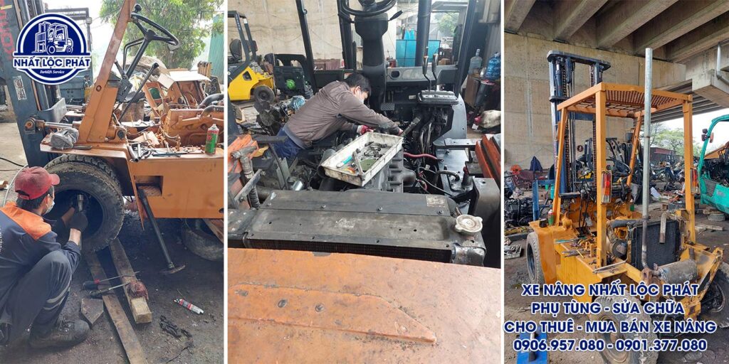 Tu sửa xe nâng chính hãng đảm bảo vận hành an toàn