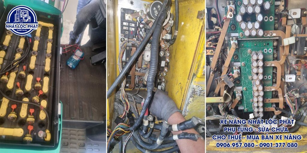 sửa chữa xe nâng bình hưng