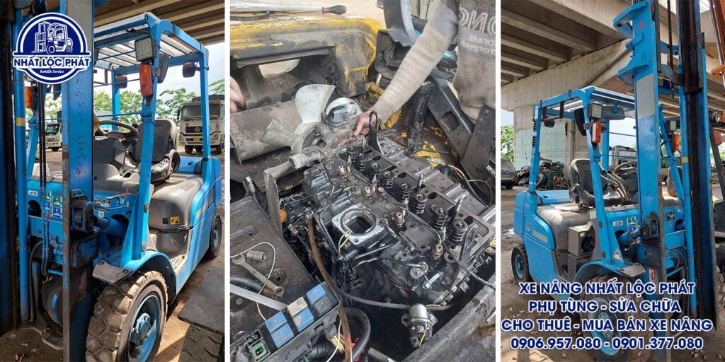 sửa chữa xe nâng bình khánh