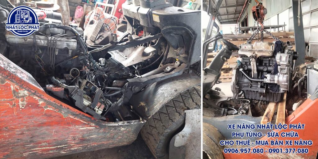 sửa chữa xe nâng bình khánh