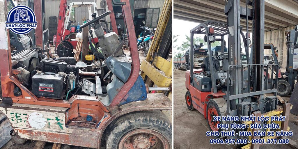 sửa chữa xe nâng bình mỹ