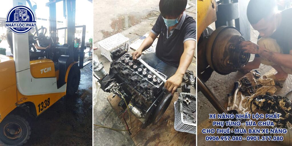 Trang thiết bị sửa xe hiện đại