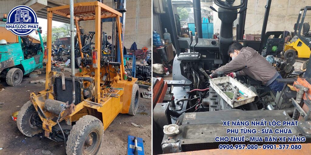 Sửa chữa xe nâng chuyên nghiệp tại Bình Mỹ